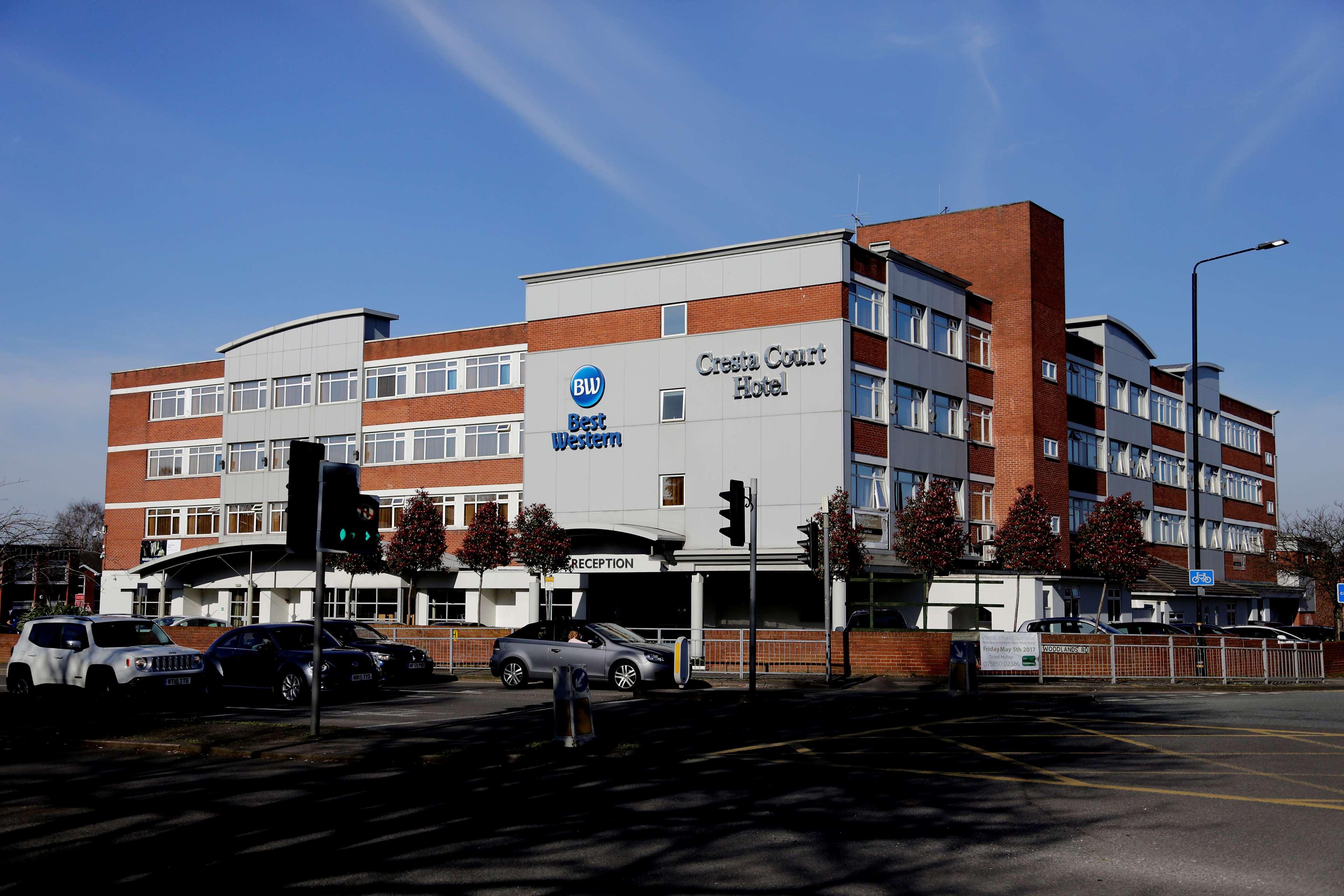 Best Western Manchester Altrincham Cresta Court Hotel Exterior foto